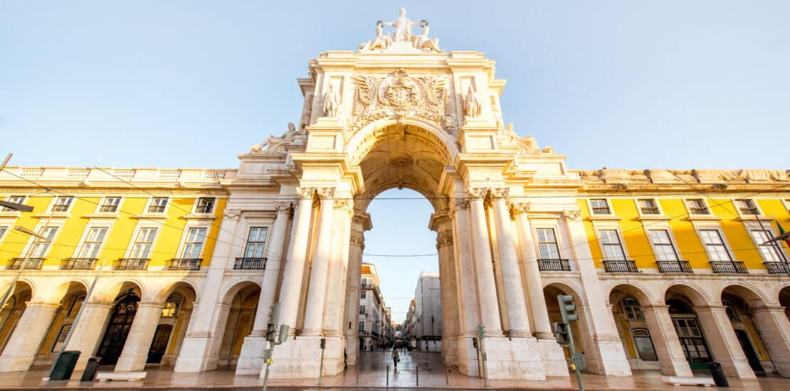 Lisbon city in Portugal
