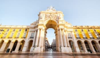 Lisbon city in Portugal